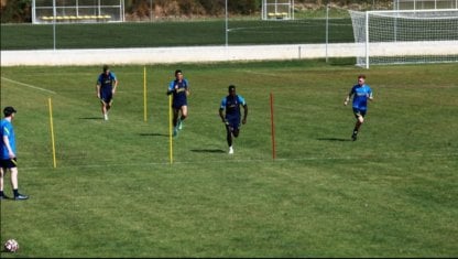 Lo Celso and Romero in Croatia