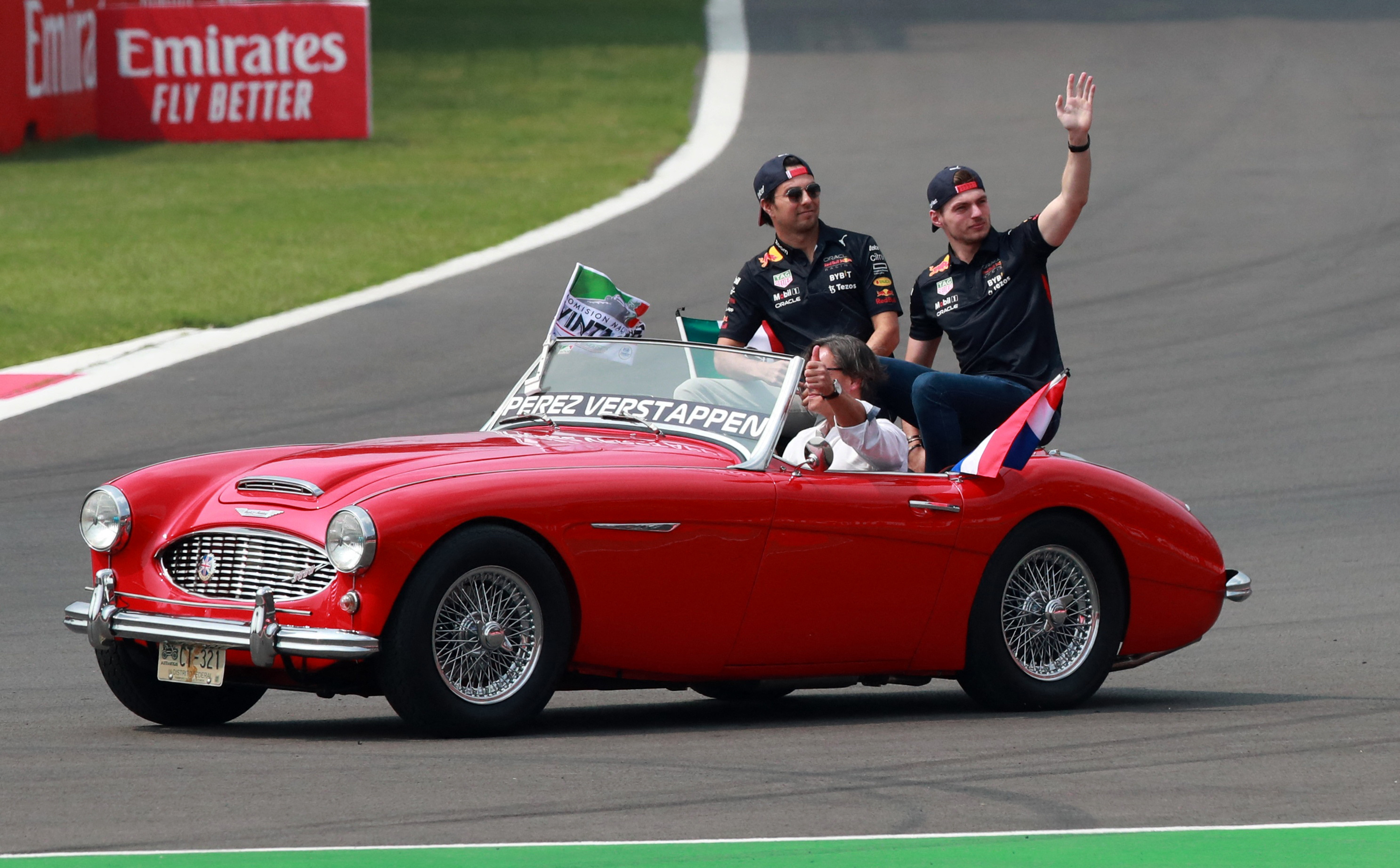 Sergio Perez has finished second in the Drivers' World Championship so far (Photo: Henry Romero/Reuters)